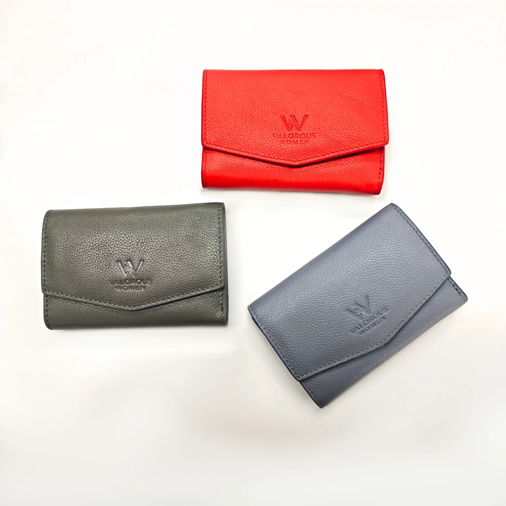 Premium Ladies Leather Wallet – Multi Card Slot, Cash Chamber