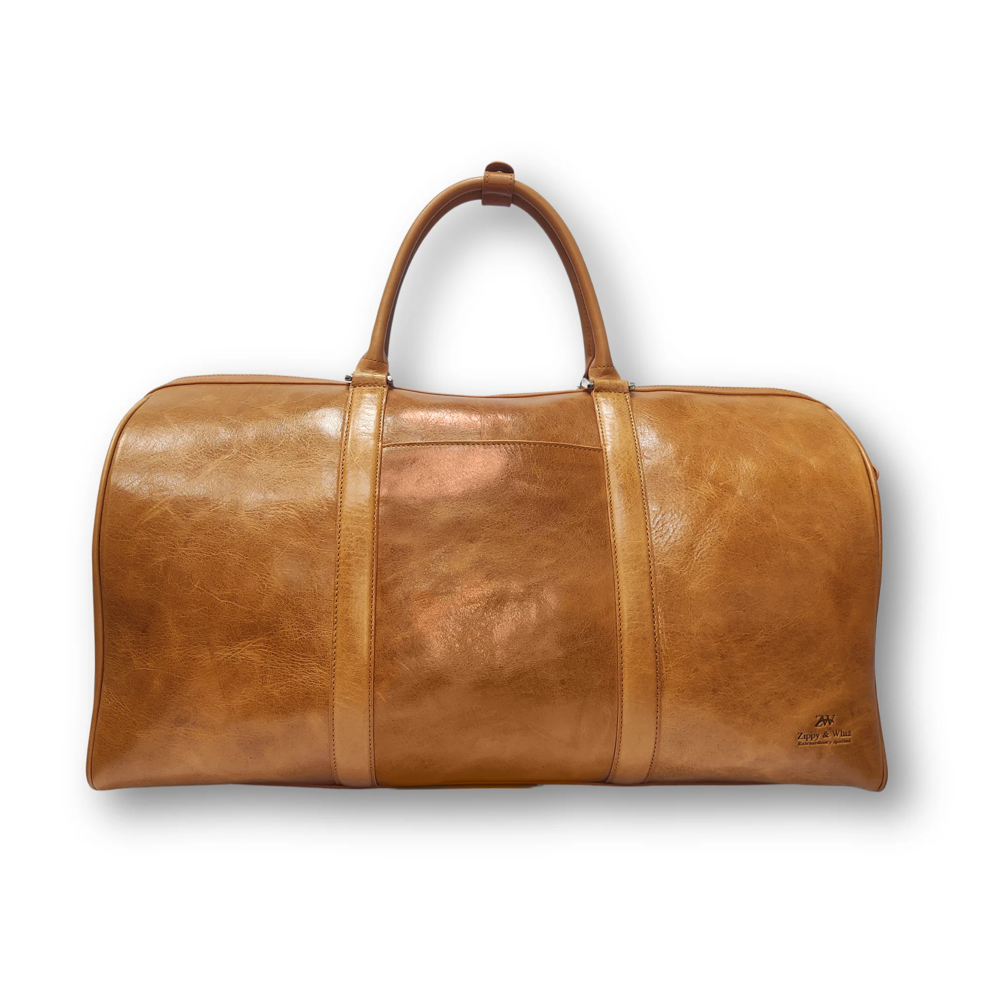 Premium Leather Duffle Bag for Travel, Gym & Sports